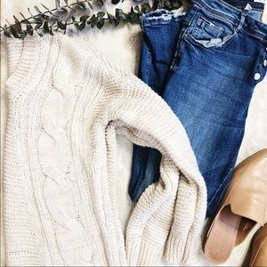 Cozy Tan Sweater